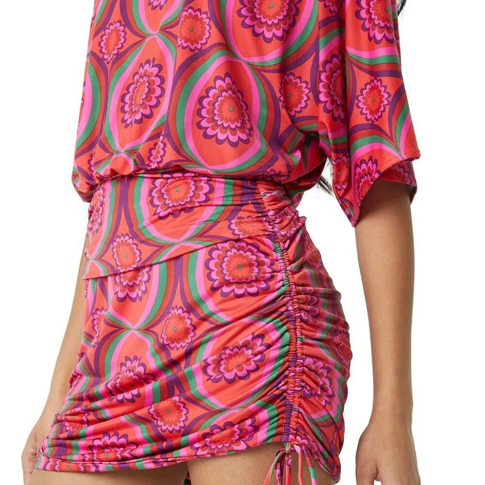 MISA Los Angeles  mini drawstring dress - Image 2