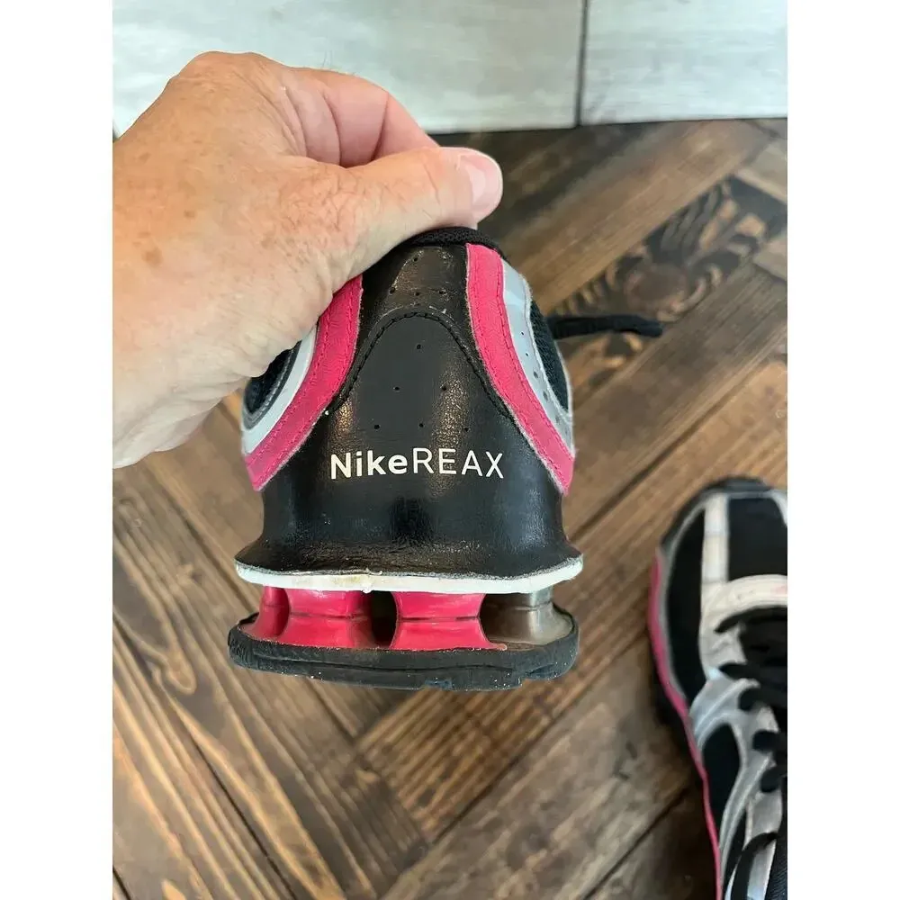 Nike Reax Run 5 Women’s 9 Black Pink Running Sneaker Shoes Active Athletic - Image 9