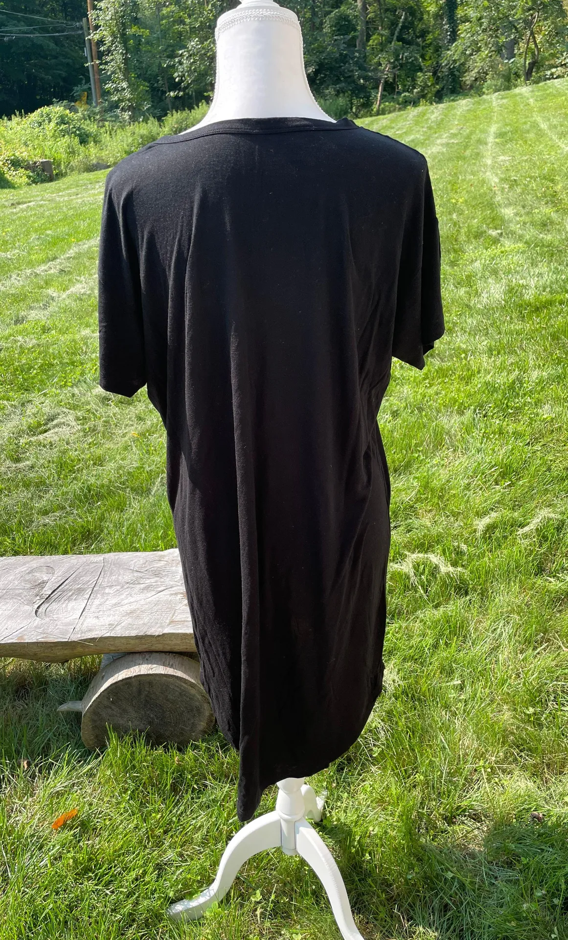 EUC Fashion never sleeps nightgown Black Size L - Image 2