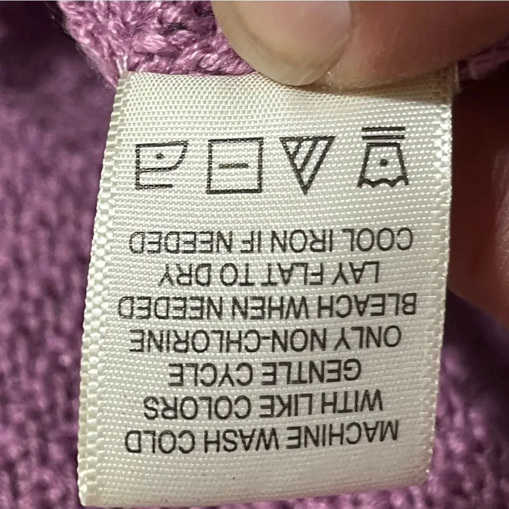 Ultra Flirt Crochet Knit‎ Tie Halter Neck Dress Junior Size XL Pink Purple Color - Image 10