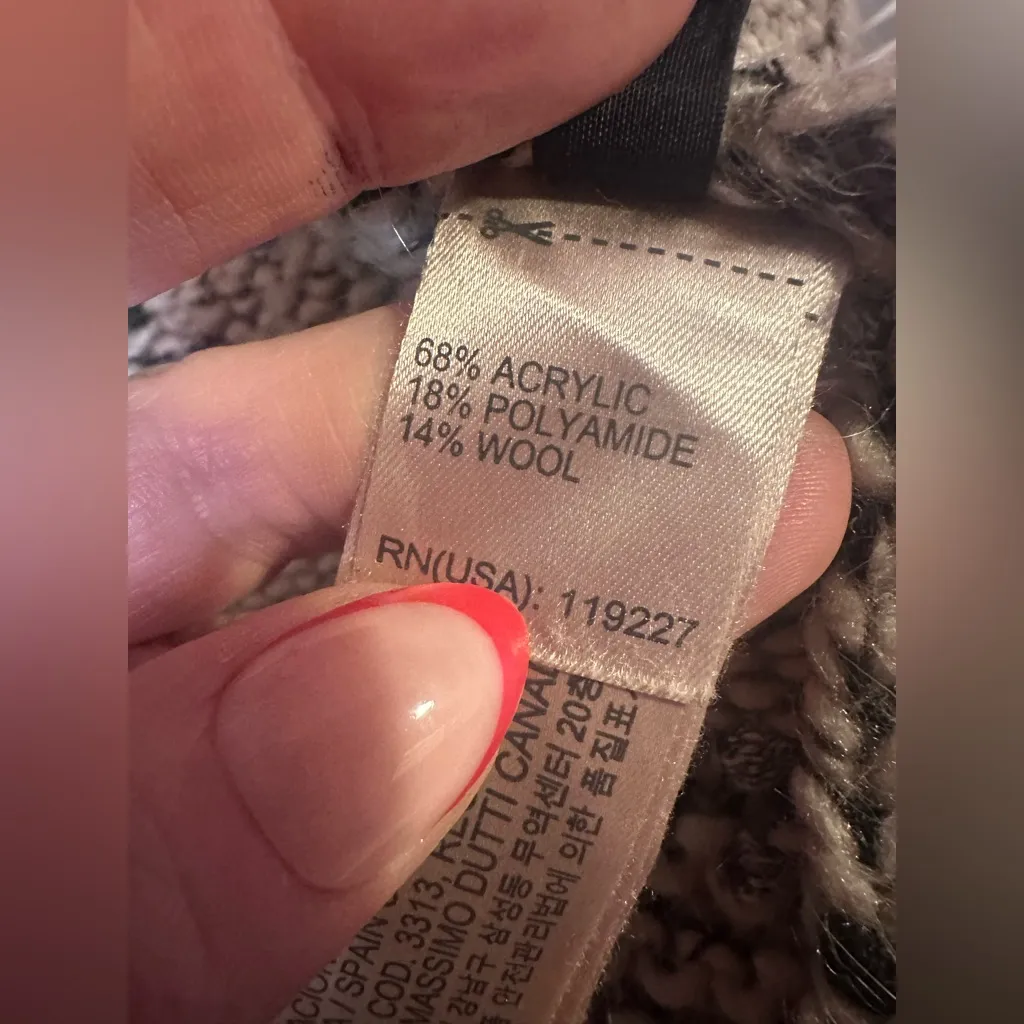 Massimo Dutti | Sweater Cardigan, Size M. - Image 7