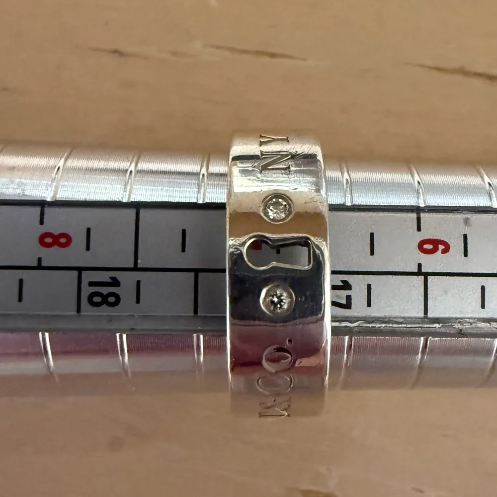 Rare Tiffany & Co. Double Diamond Keyhole Ring-Tiffany Locks Collection Like New - Image 6