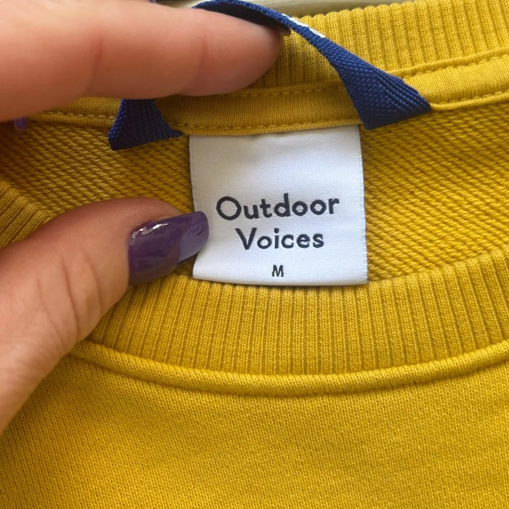 Outdoor Voices You‎ Can’t Spell Love Without OV Cropped Pullover medium - Image 10