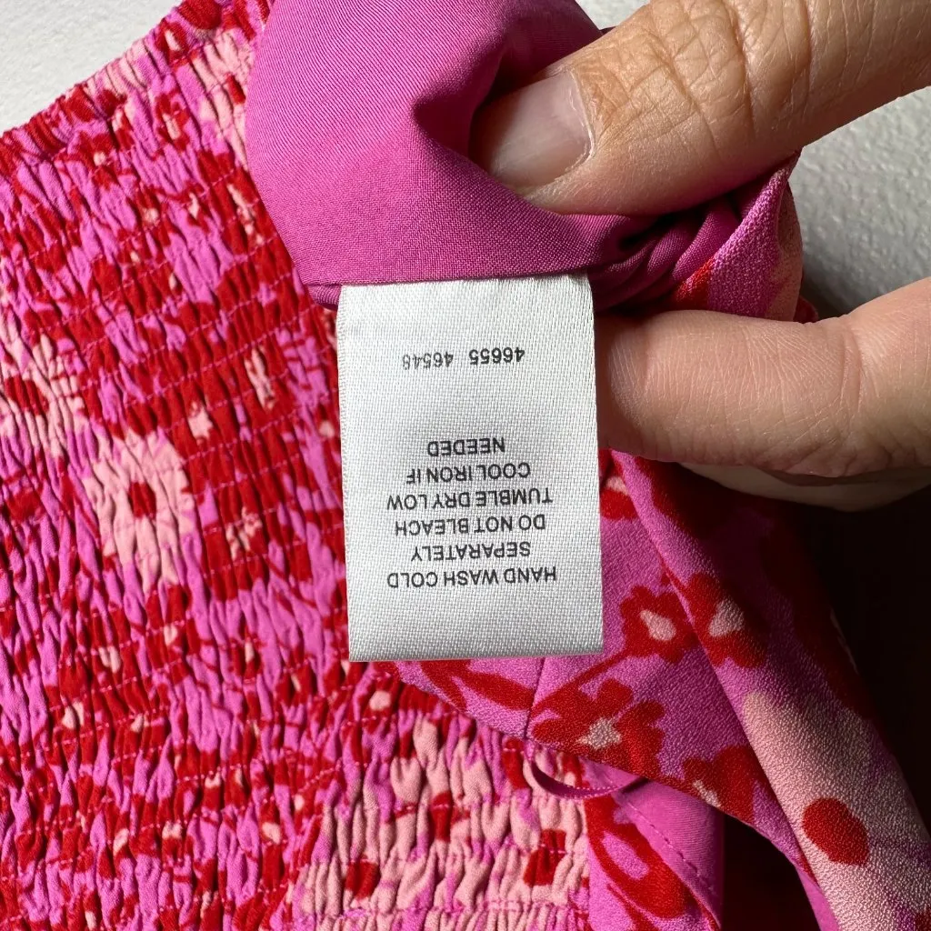 Sugarlips Lover Girl Shania Bustier Cropped Top Size Large Pink Red Sz L New - Image 8