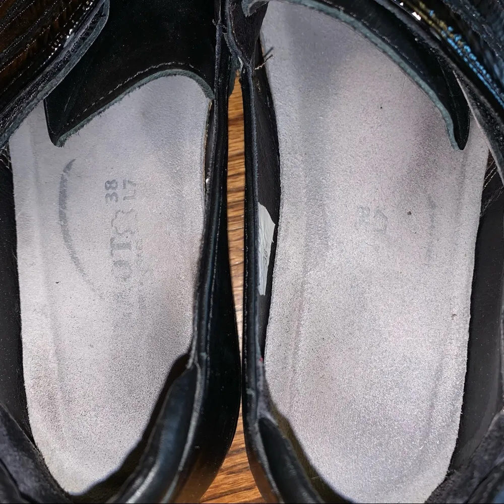 Naot Black Koru Rapoka Leather Velcro Shoes size 38 - Image 6