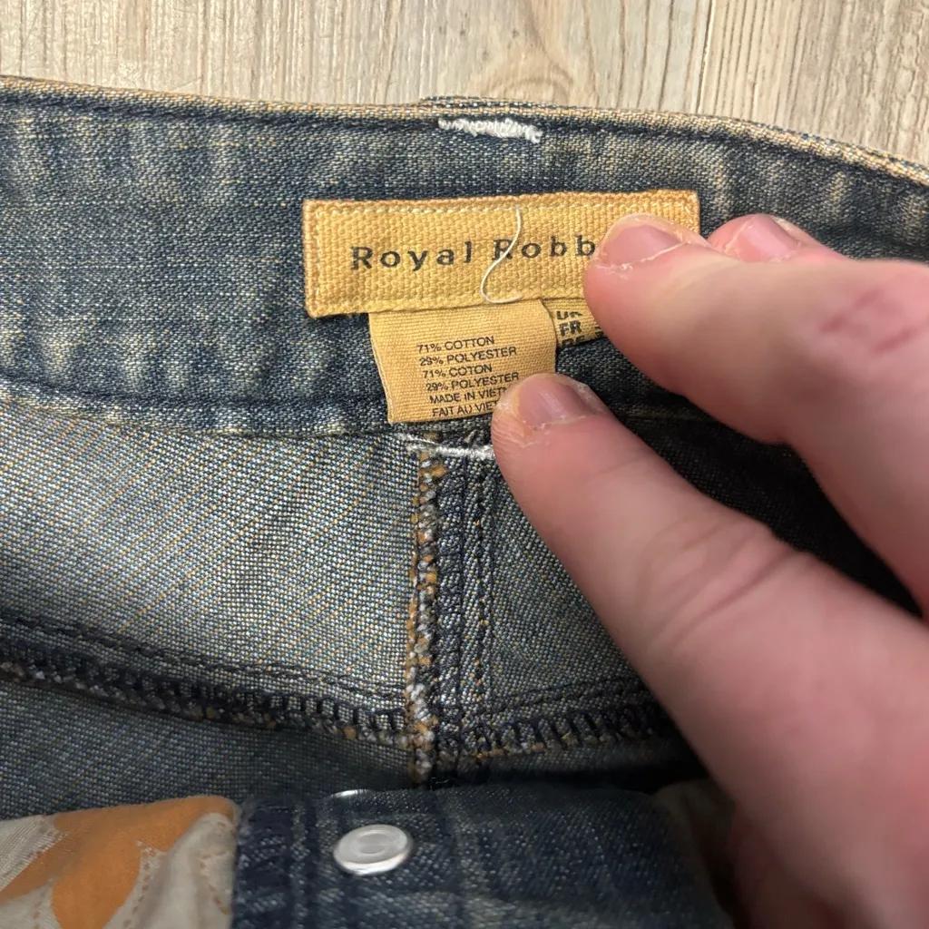 Royal Robbins Blue Denim Skirt - Image 5