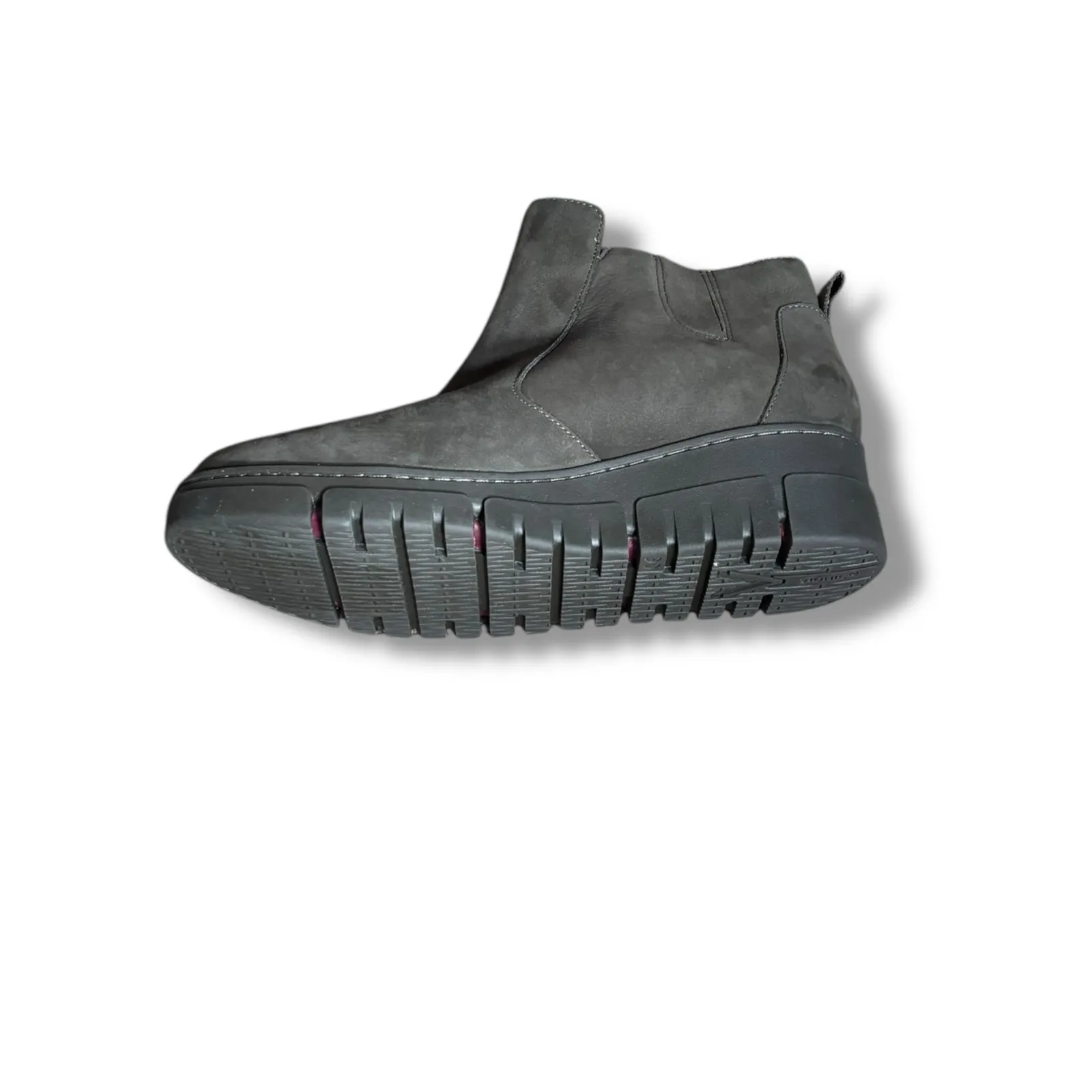 Vionic Uptown Sur Dark Khaki Nubuck Waterproof Platform Ankle Boots Size 8 Comfy - Image 4