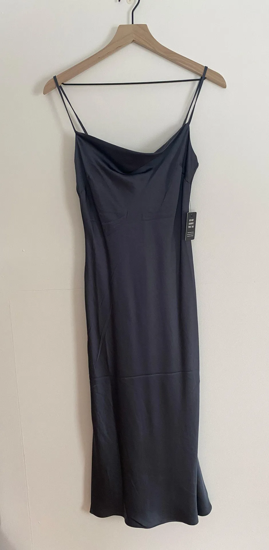EXPRESS Satin Midi Dress - Image 4