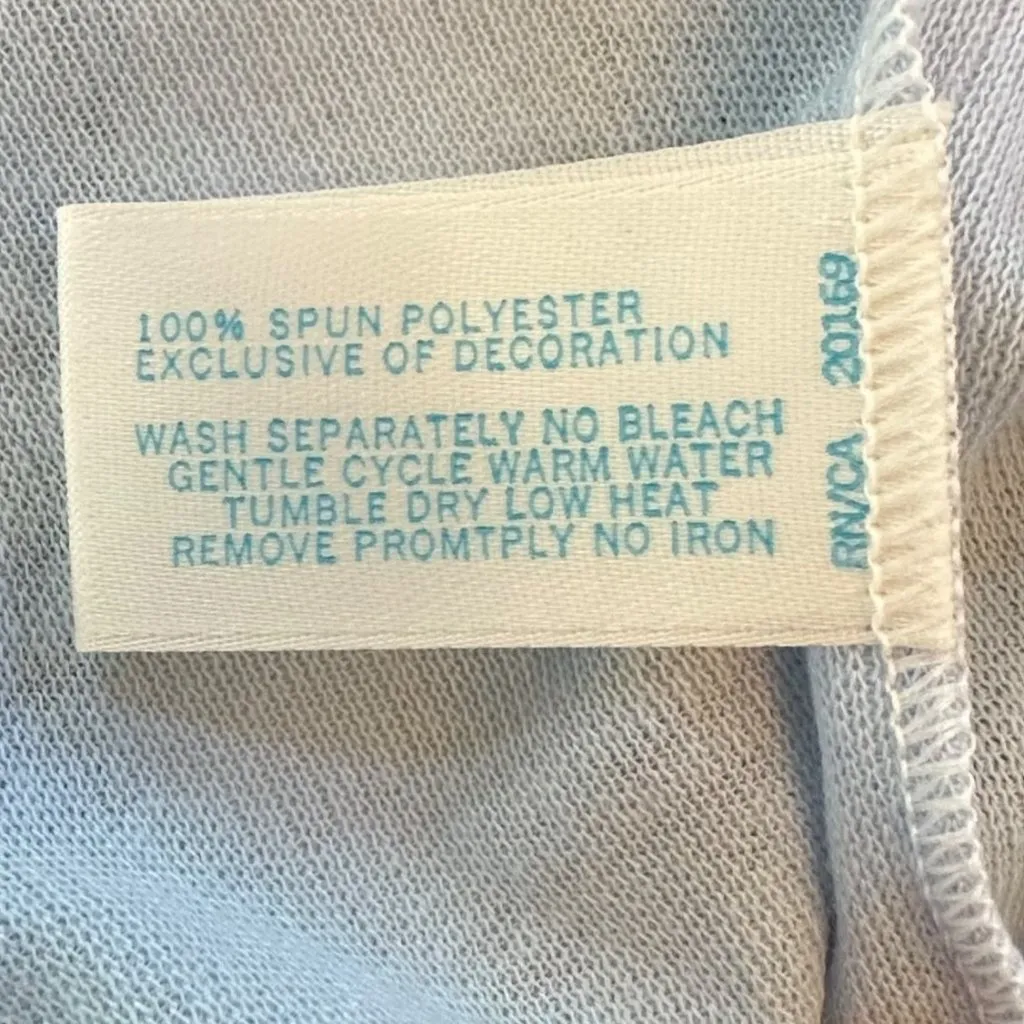 NWT/NOS Vassarette Juniors Blue Penguin Piano Graphic Nightgown Size L - Image 6