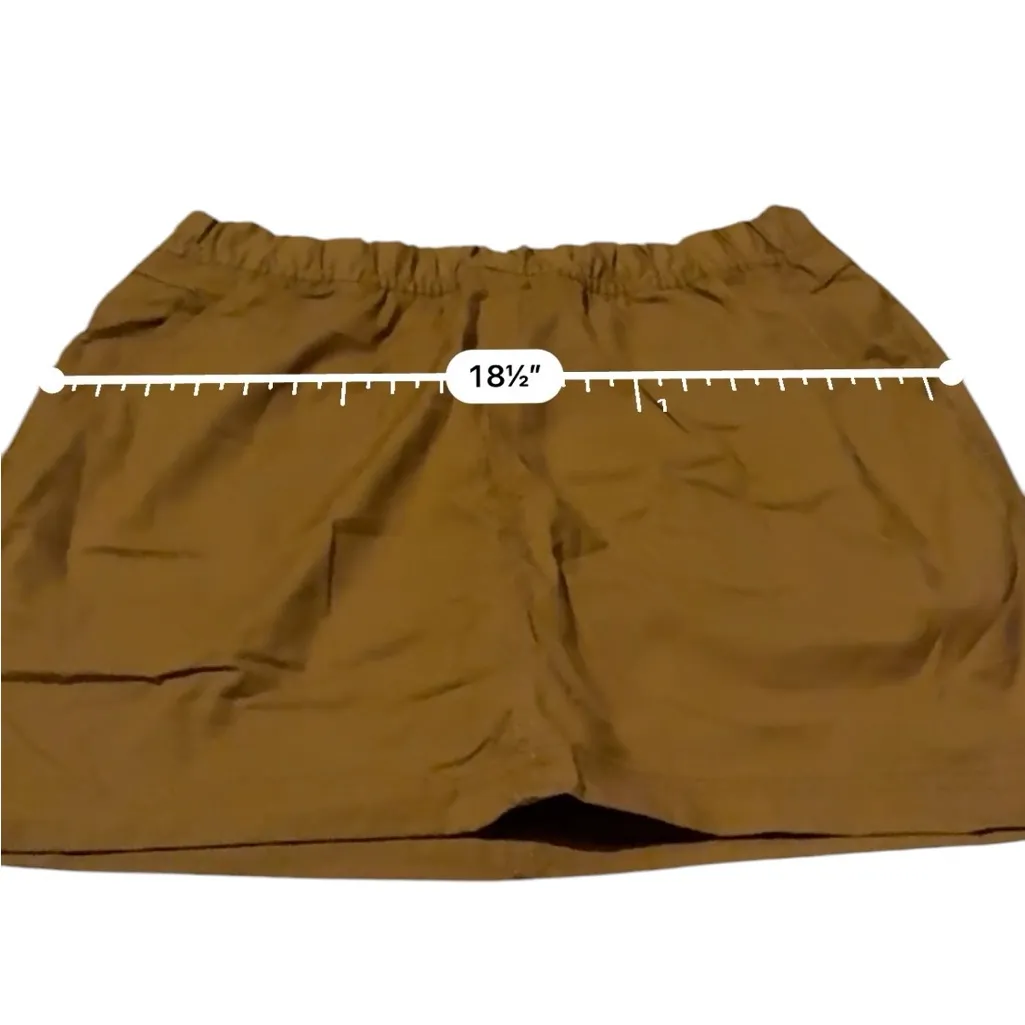 Prana Double Peak Skort‎ in Antique Bronze Sz 8 NEW Activewear Hiking Adventure - Image 6