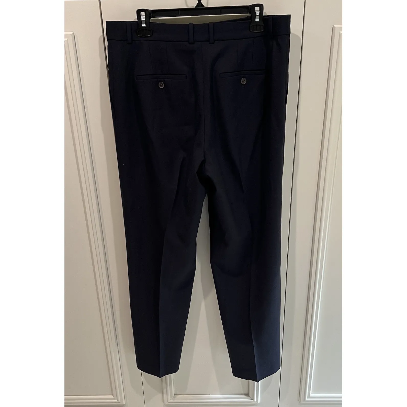 Aritzia Babaton Women's Navy Wool Dress Pants Size‎ 14 Trousers Classic Career - Image 3