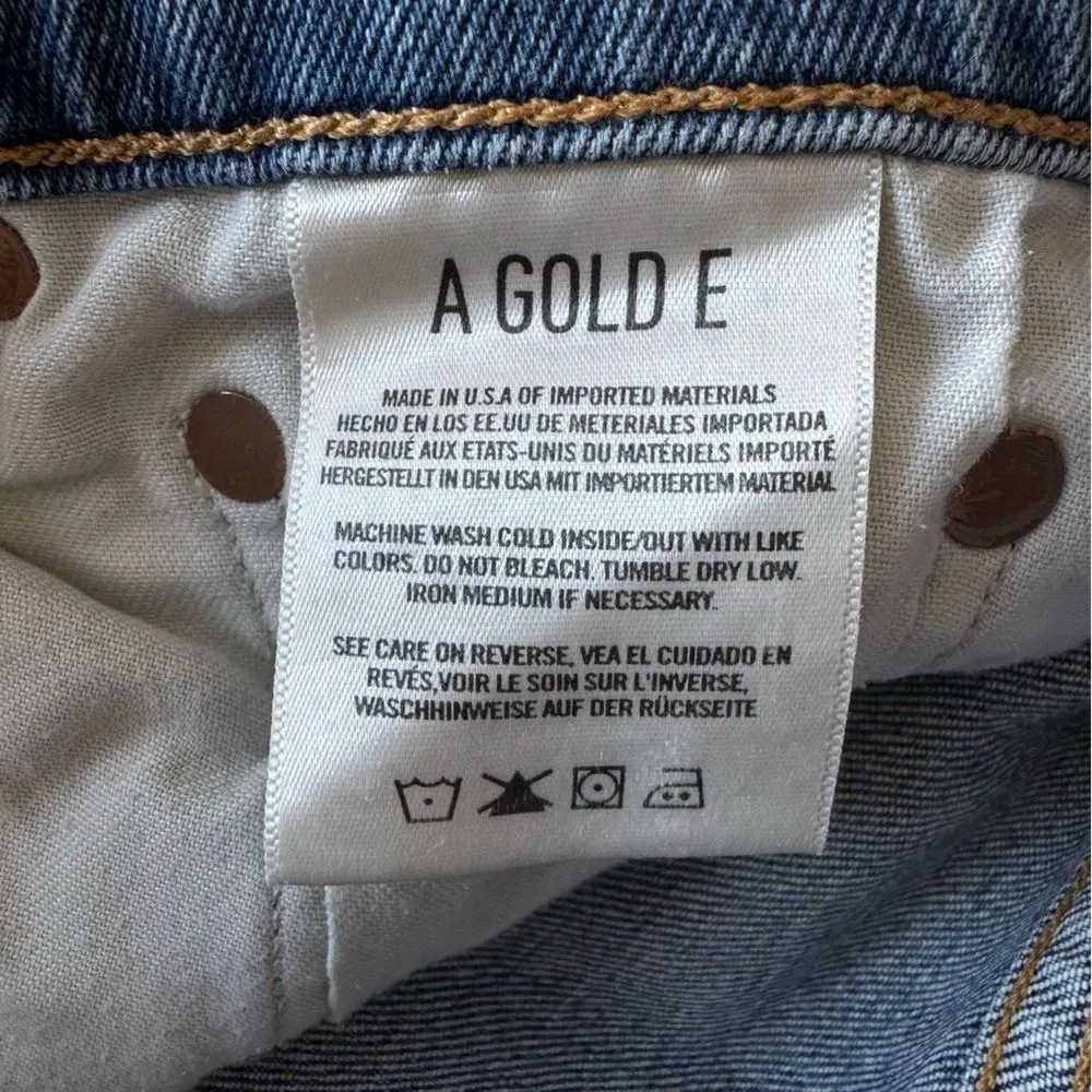 Agolde Isabel Slim Boyfriend Ankle Jeans in Sanctuary Size 26 - Image 14