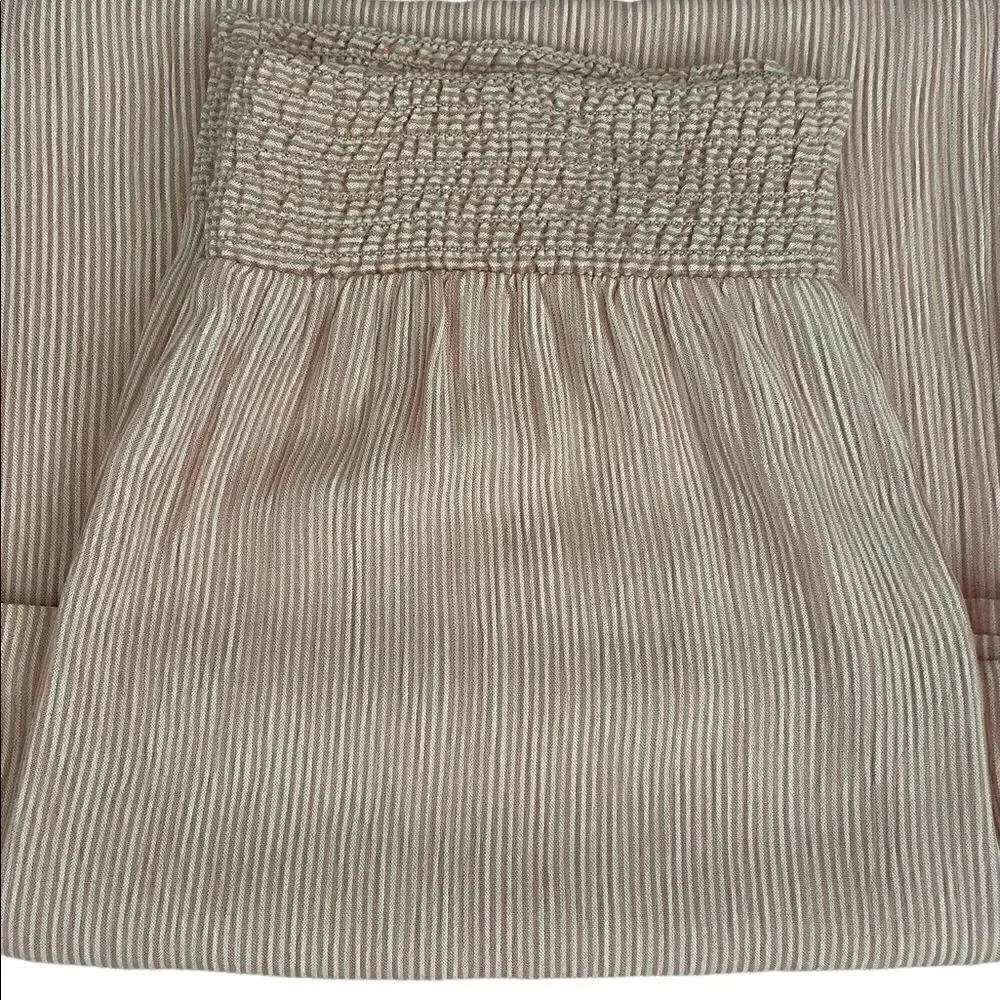 Russell Kemp Bohemian Striped Wide Leg Loungewear Pull On Oversized Pants XSmall Orange Size XS - Image 6