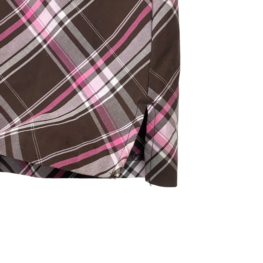Lady Hagen Skort Skirt Size 4 Golf Tennis Plaid Print - Image 2