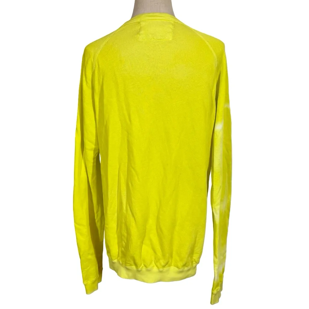 FREECITY Lucky Rabbit Sweatshirt Glowplant Yellow Rabbit Supersaturated Sunfade Size M - Image 9