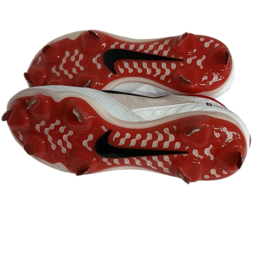 Nike Hyperdiamond 4 Elite React Softball Cleat Spikes University Red White Sz 9 - Image 5