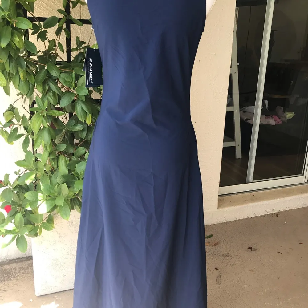 Women’s Brand New West Marine Del Sol High Low Dress in size small Blue - Image 7