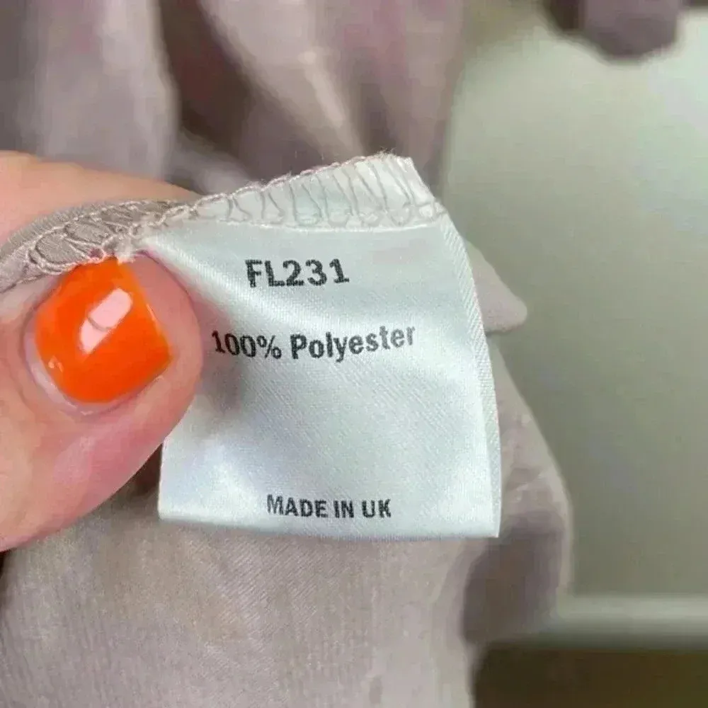 Flounce London Maternity Mauve Long Sleeve‎ Wrap Maxi Dress Purple Size undefined - Image 8