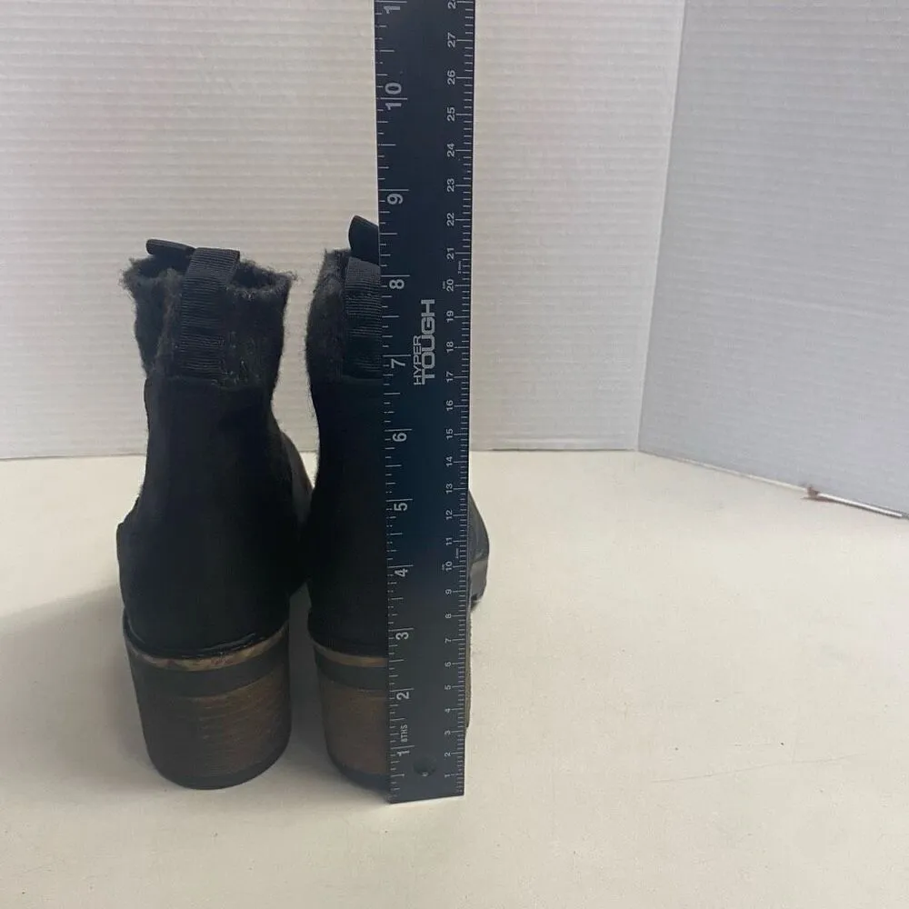 STEVE MADDEN Apollo Women’s Bootie Black Gray  Size 7 Round Toe‎ New No Box - Image 6