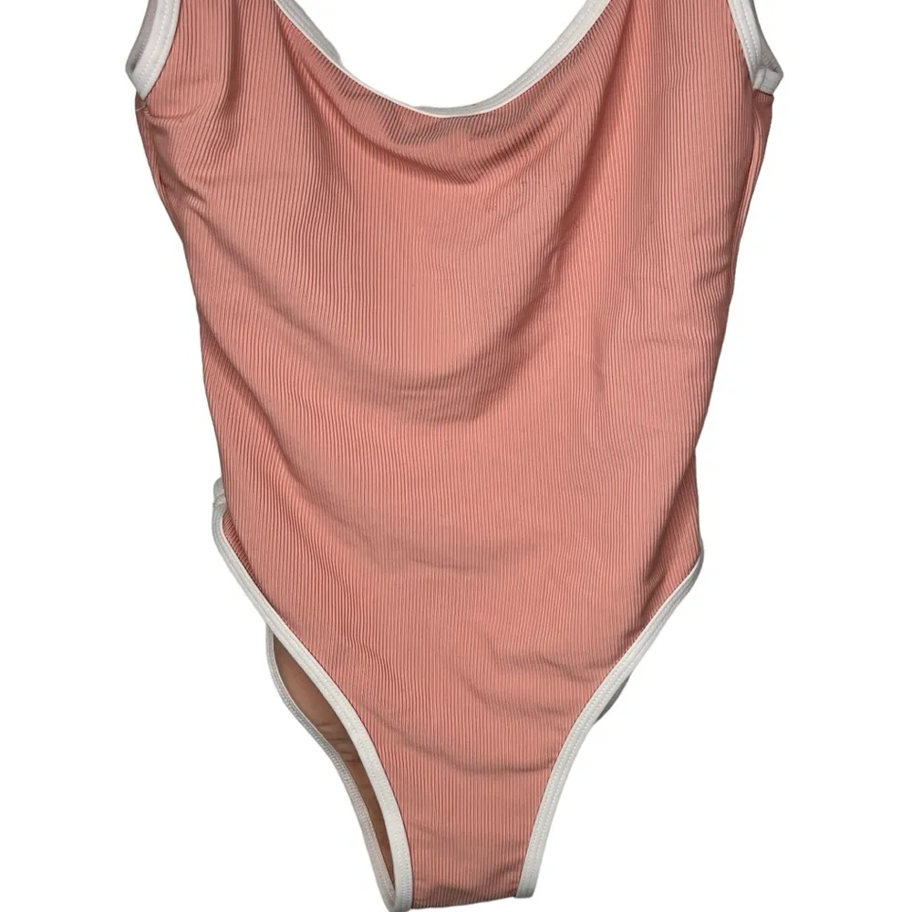 LainSnow Ribbed One Piece Bathing Suit Size M - Image 5
