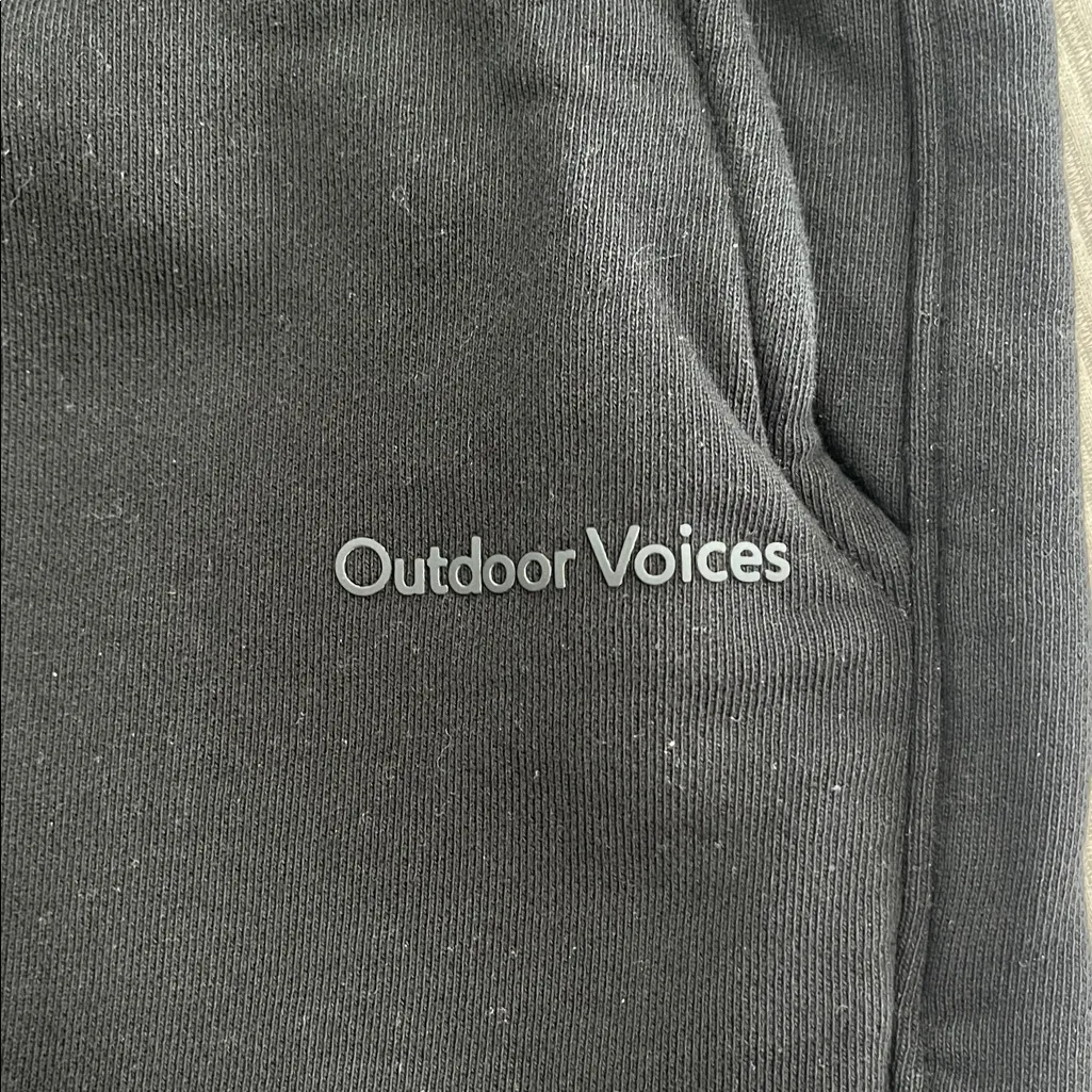 Outdoor Voices Black Track Pants - Image 2