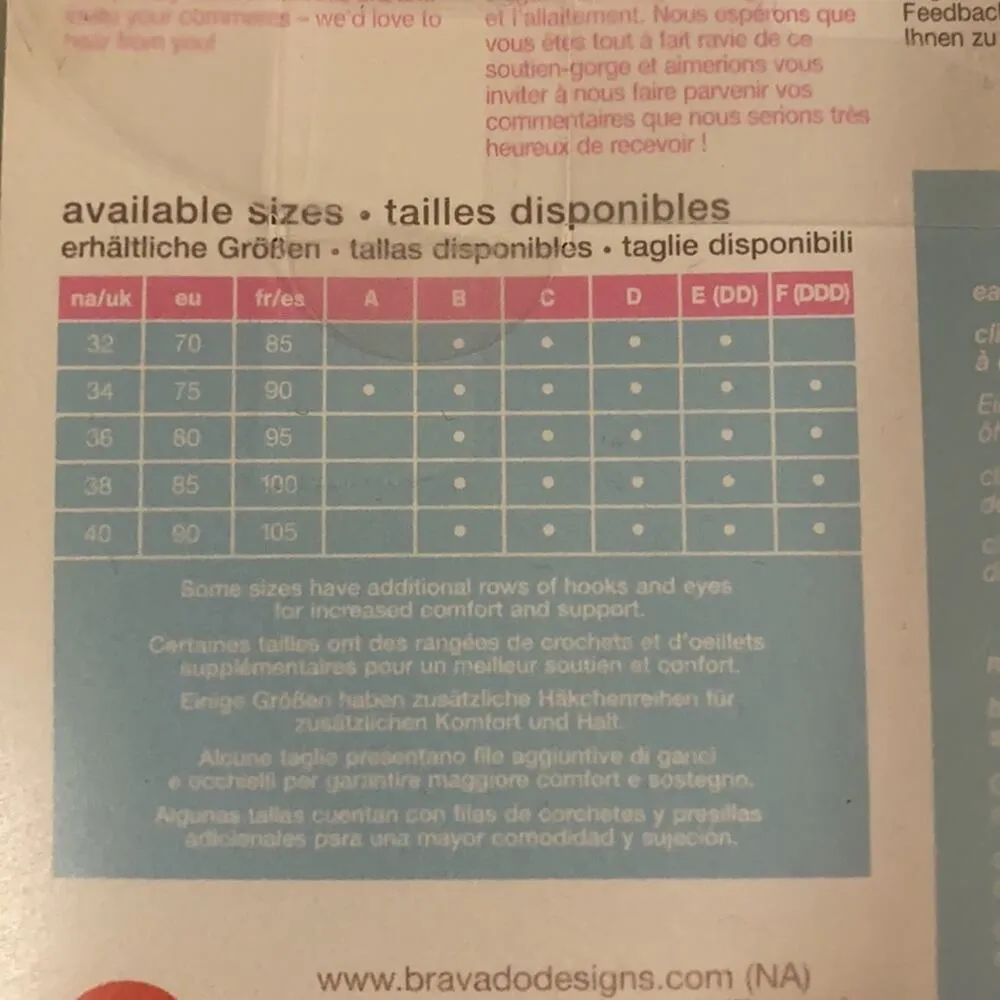 Bravado lifestyle microfiber nursing bra breastfeeding sz 32D black - Image 2