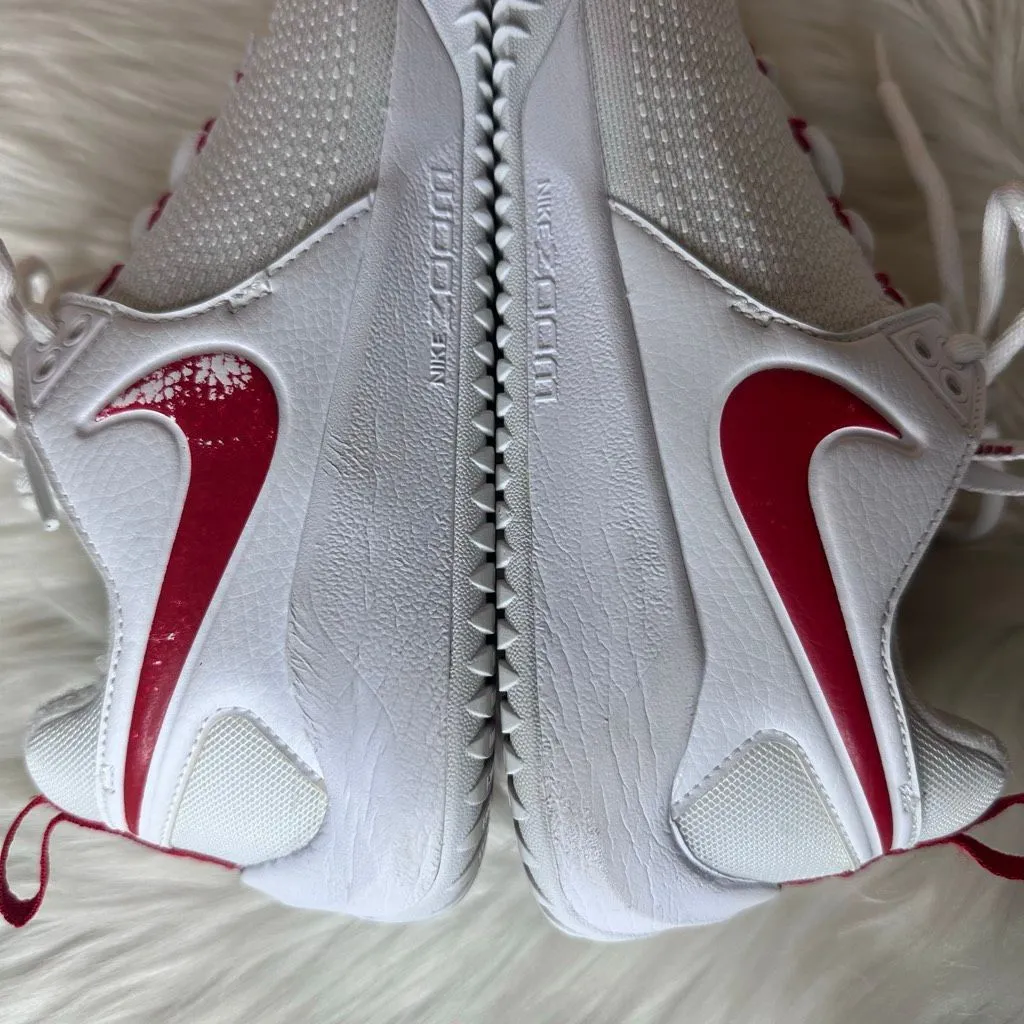 Nike Shoes Air Zoom Hyperace 2  Size 8 white & Red - Image 11