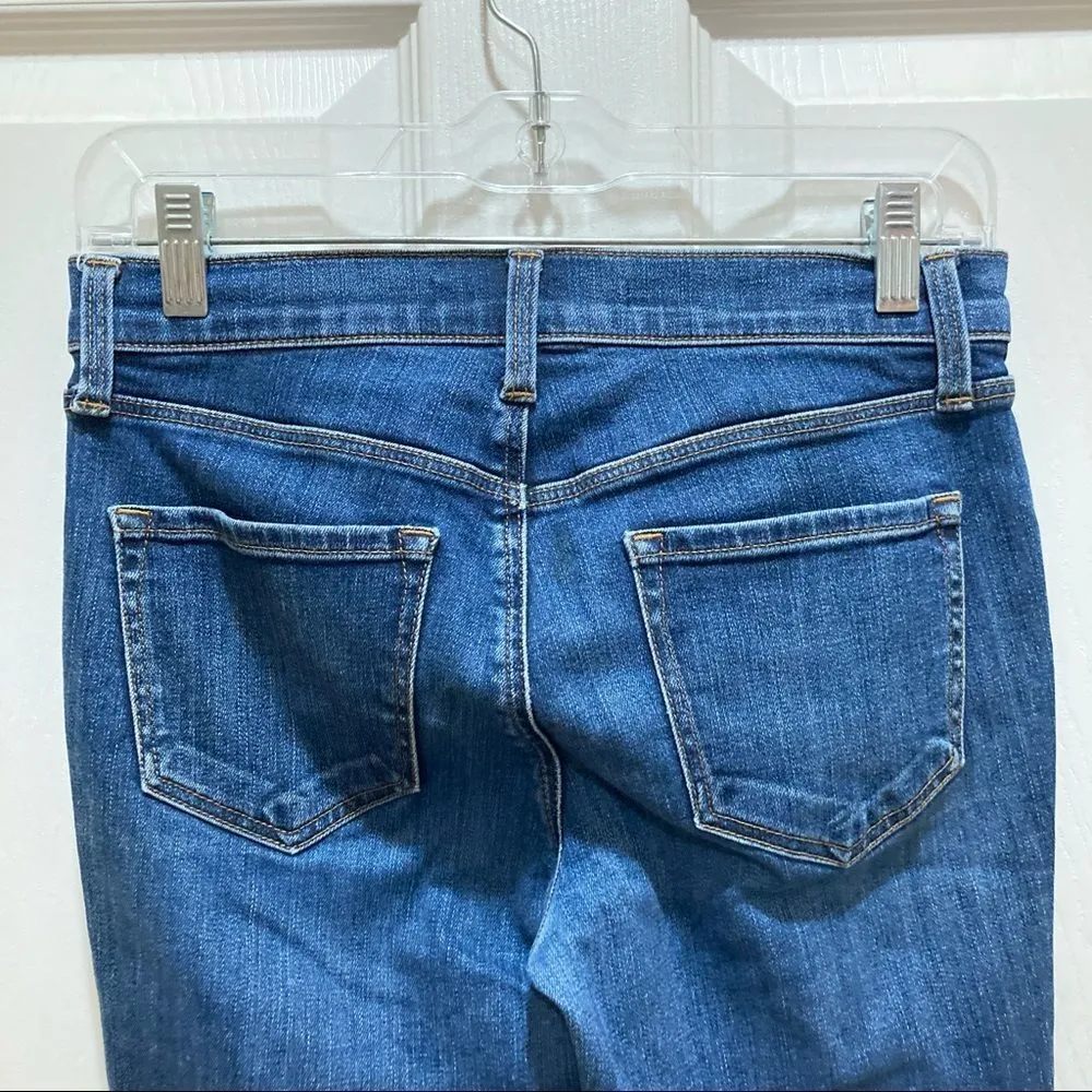 J. BRAND Skinny Jeans Step Hem in Mesmeric Blue Size 27 - Image 5