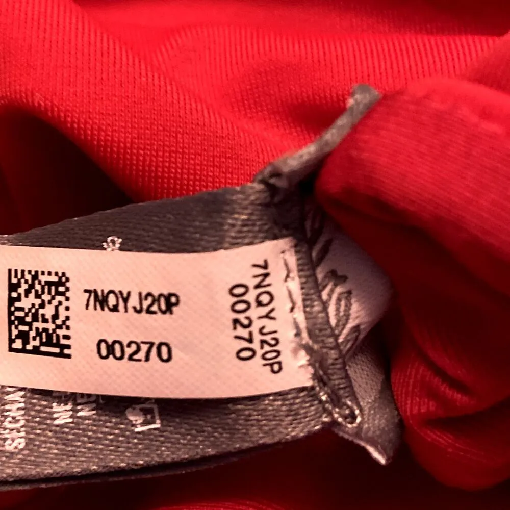 Aerie Lace Up One Piece Swimsuit Red Halter Neck Small - Image 6