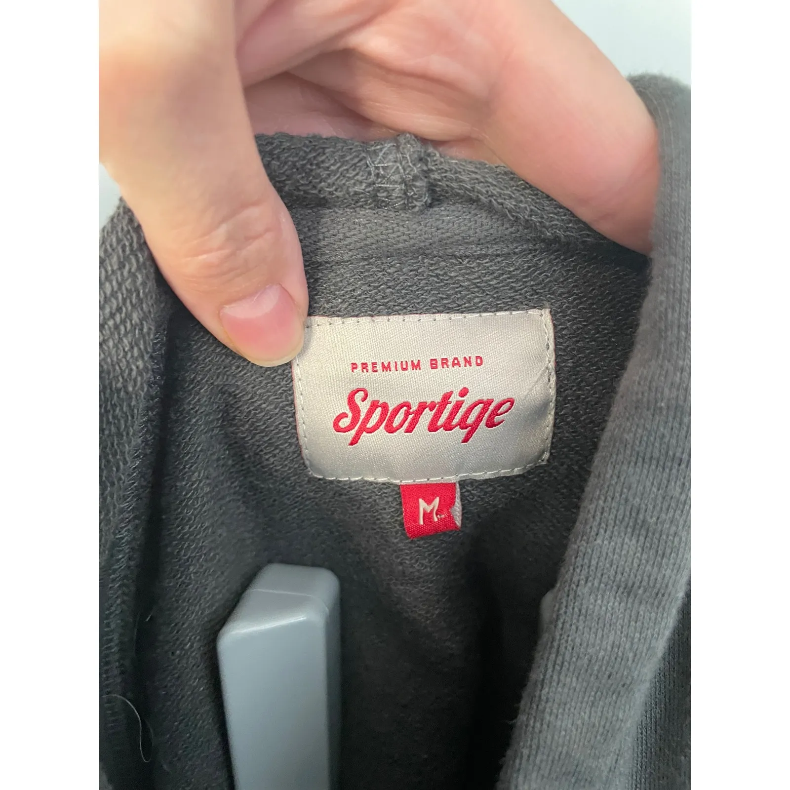 Sportige NBA Milwaukee Bucks Cropped Hoodie Medium Womens Gray Pullover - Image 3