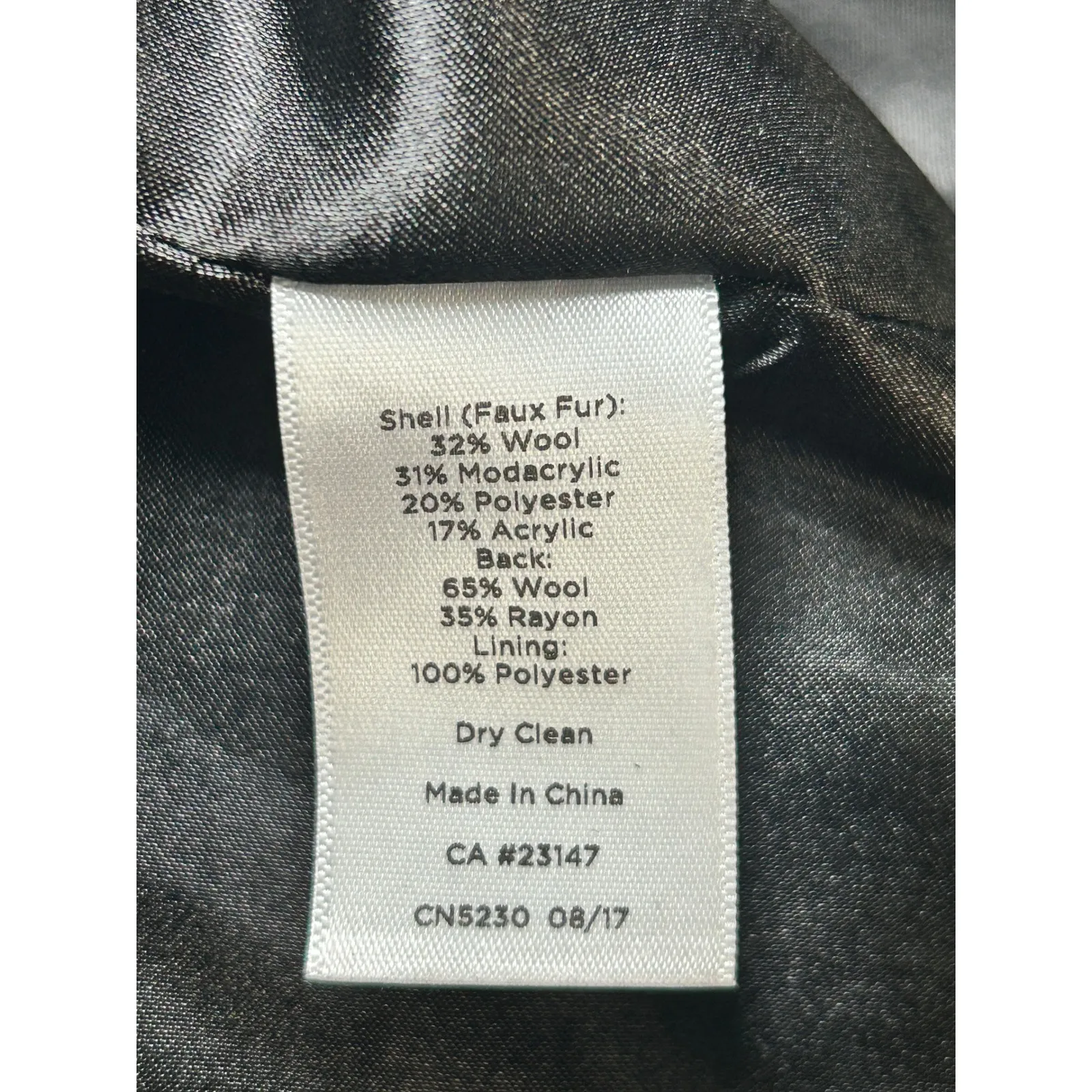 Talbots Buffalo Plaid Vest Faux‎ Fur Sleeveless Outerwear Layering Medium Wool - Image 5