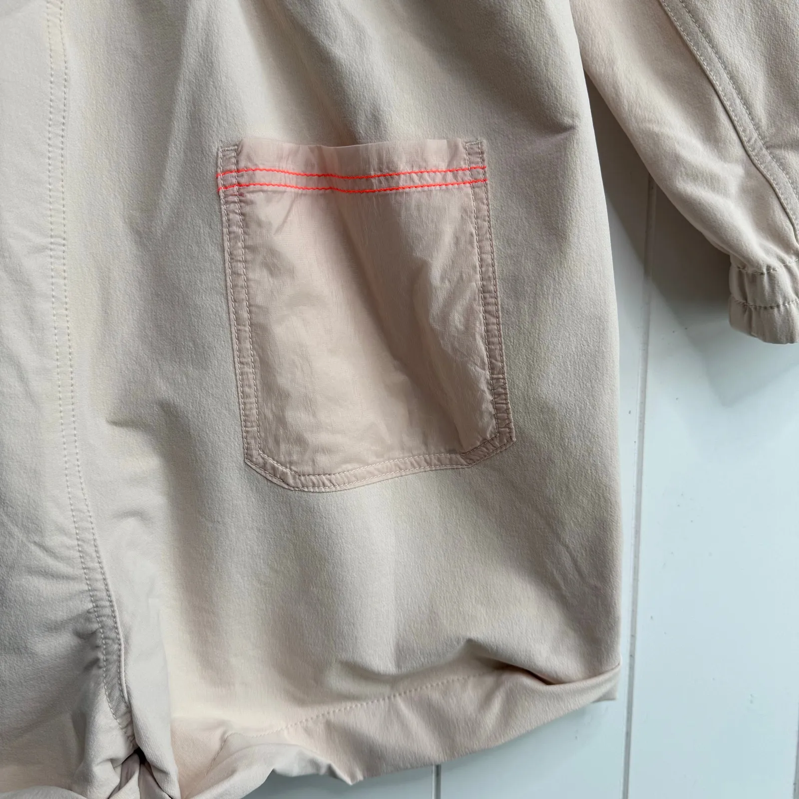 Free People one piece romper onesie jumpsuit shortsie Movement utility Small - Image 6