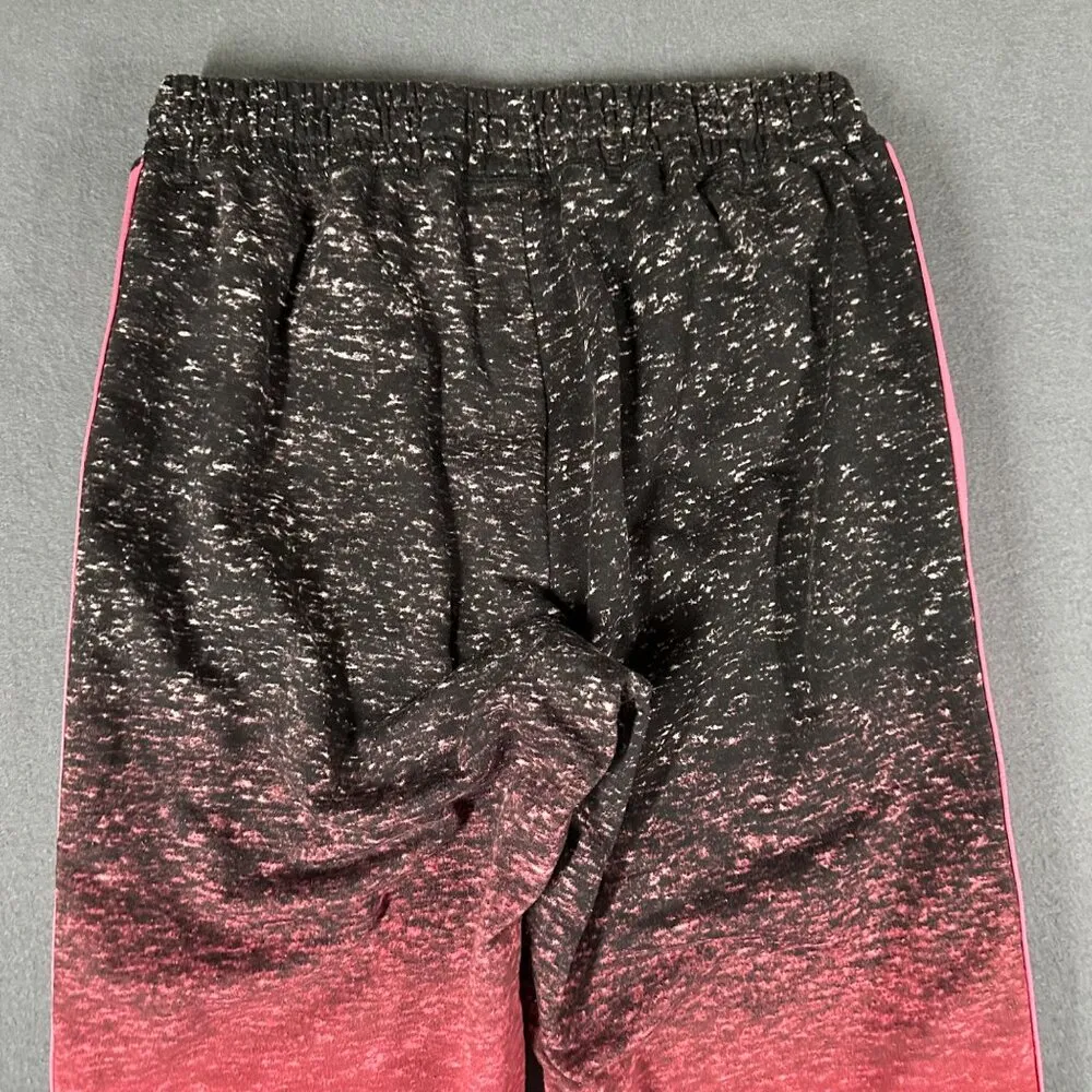 Lularoe Womens Large Pink Black Pull On Elastic Drawstring Joggers Pockets - Image 11