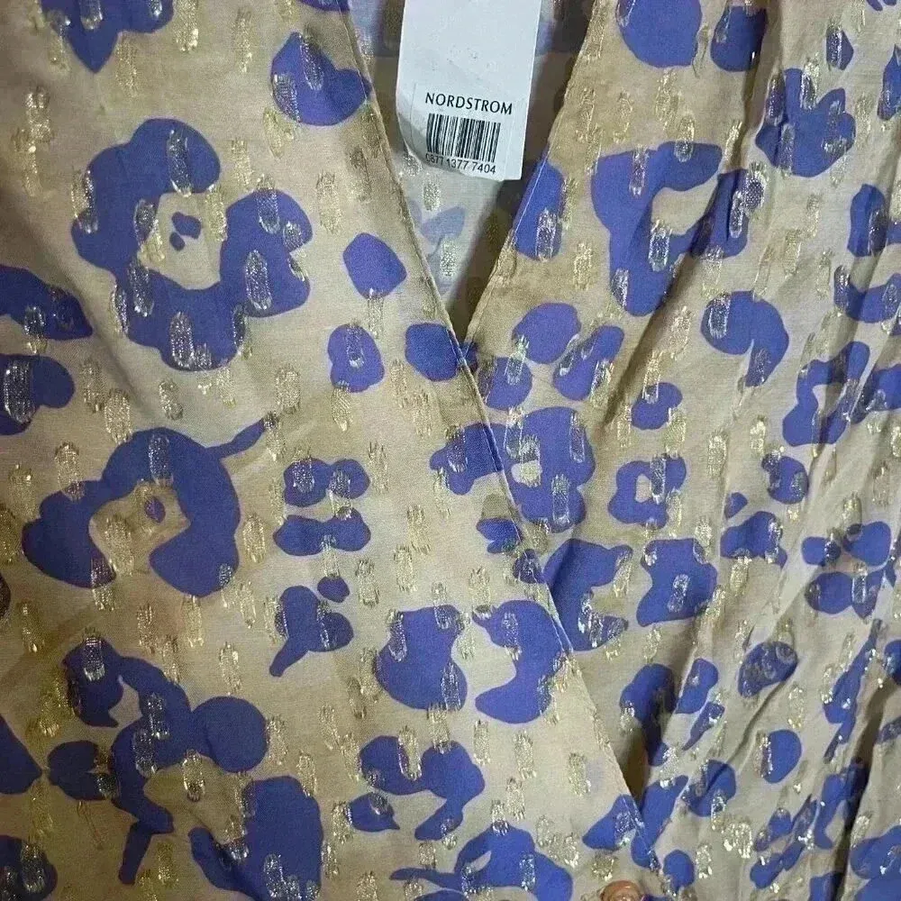 NWT Smythe Yoda Blouse Purple - Image 8