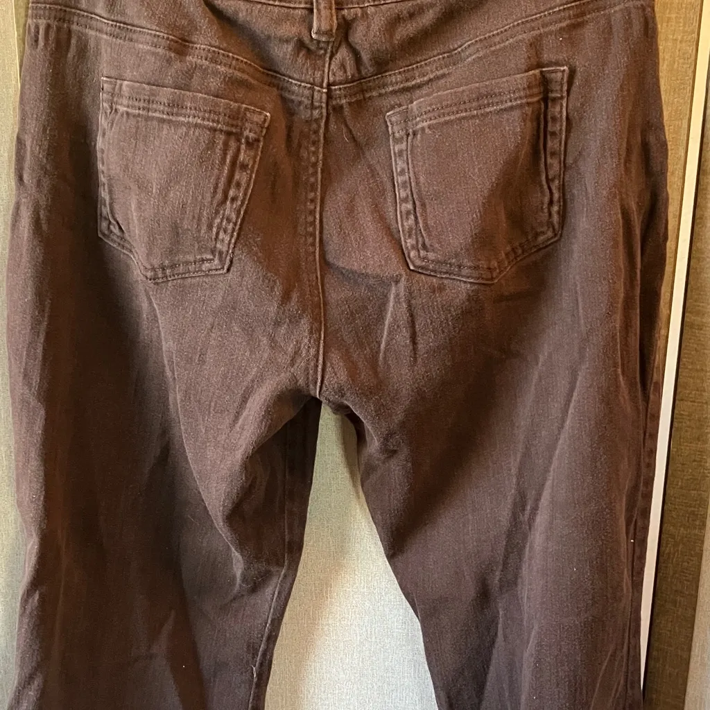 Dg Dark Brown brushed denim Pants 10p - Image 14