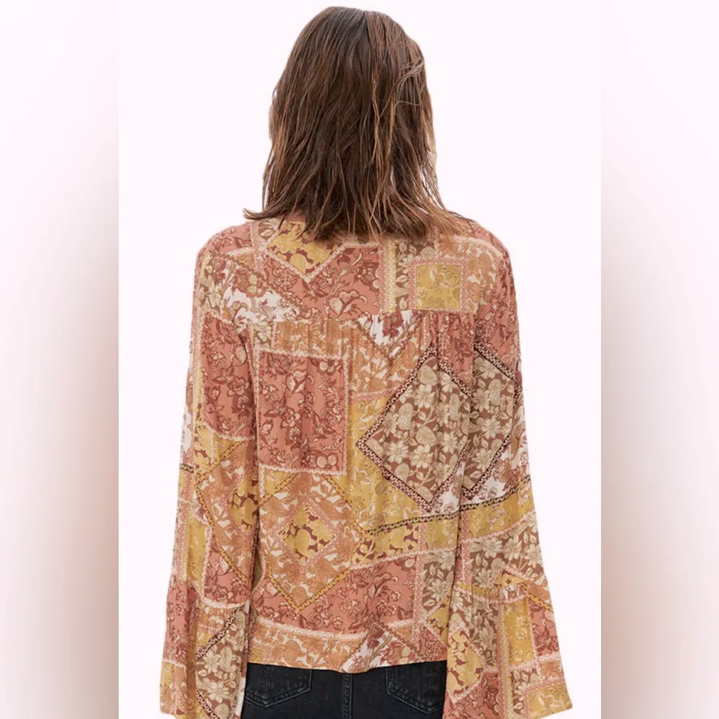 RIPCURL Women’s Wanderer Long Sleeve Angel Flare Top - Image 2