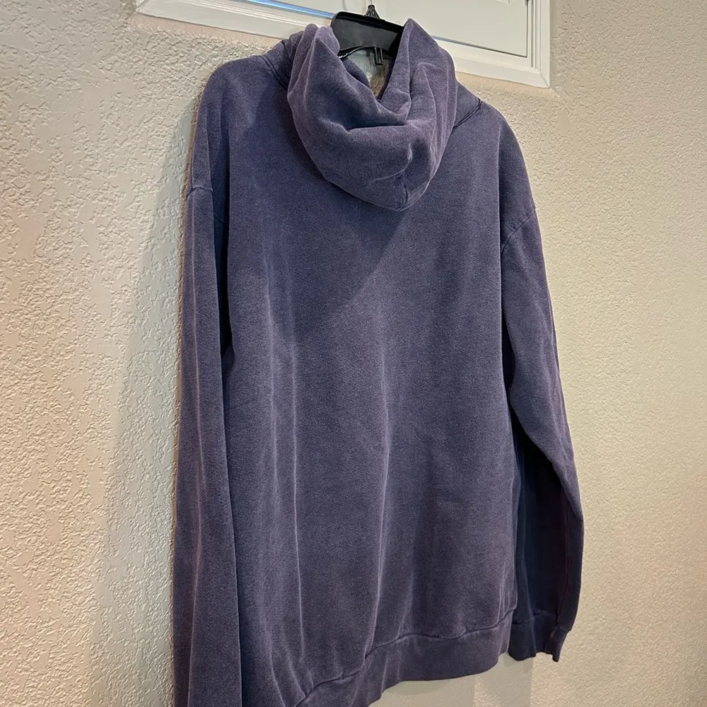 Talentless  Deep Purple Acid Wash Hoodie - Image 7