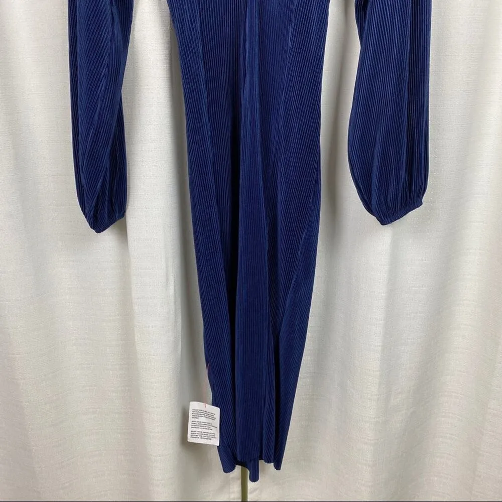 ASOS Maternity Blue V Neck Body Con Dress Sz.10 NWT - Image 11