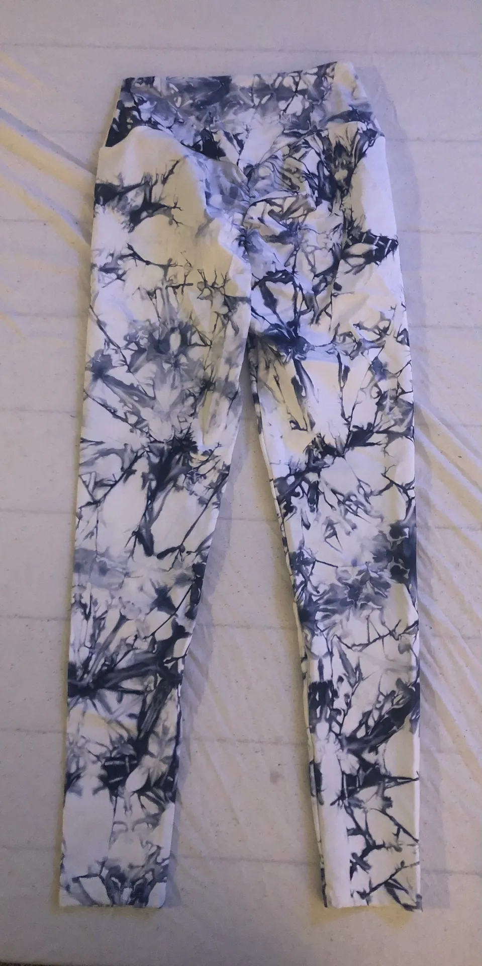 Pcheebum Marble Leggings White Size L - Image 3