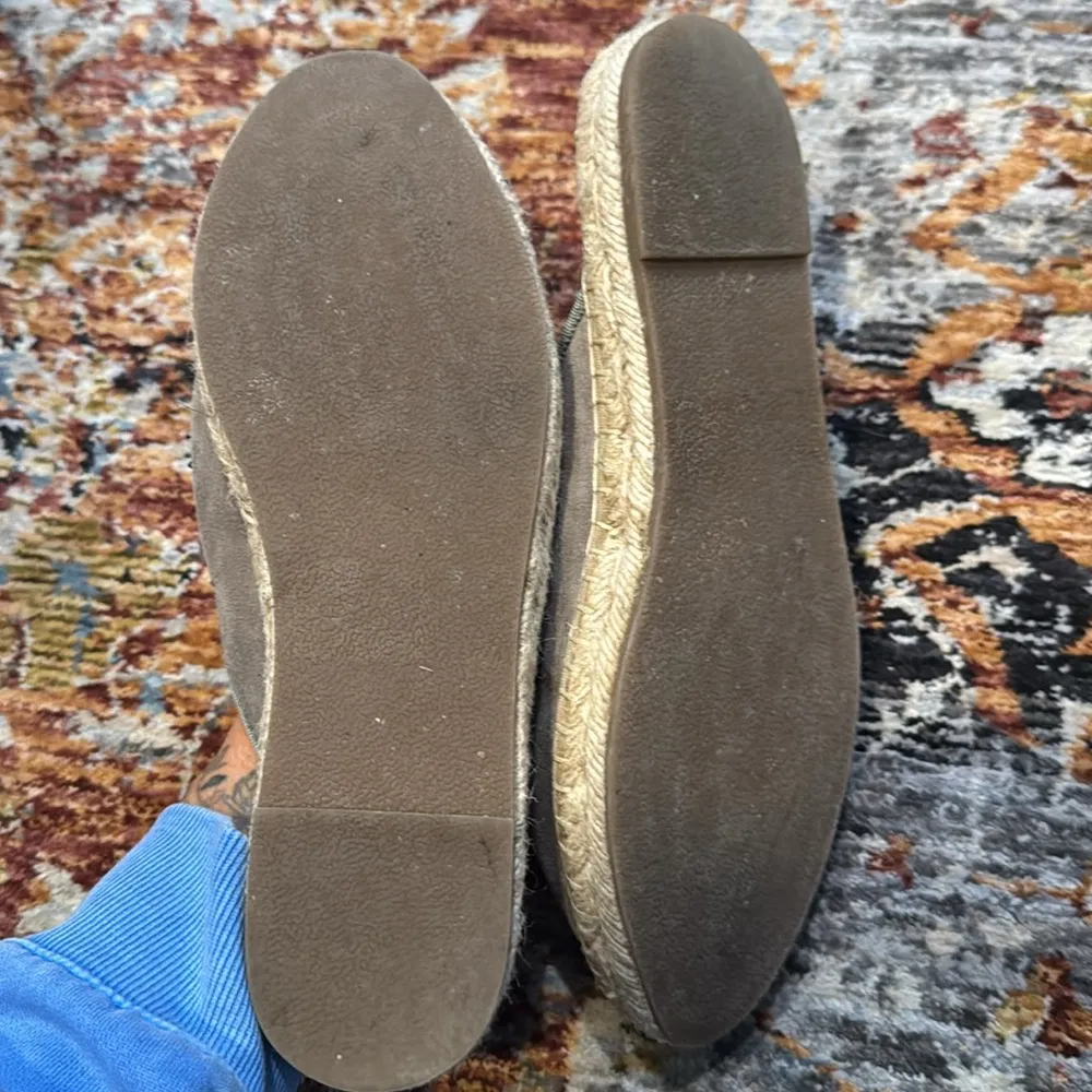 NEIMAN MARCUS jeweled espadrille mules 8 - Image 8