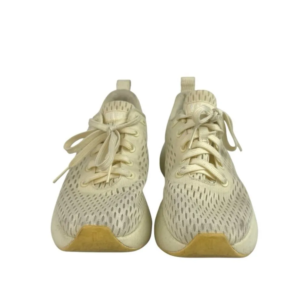 Nobull Journey Unisex Gray Cream Lace Up Athletic Running Sneakers Shoes M6.5/W8 - Image 2