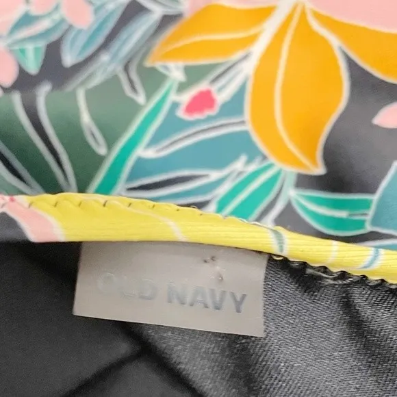 Old Navy Hibiscus Print Plus Size Halter Tie One Piece Swimsuit Plus Size 2X - Image 8