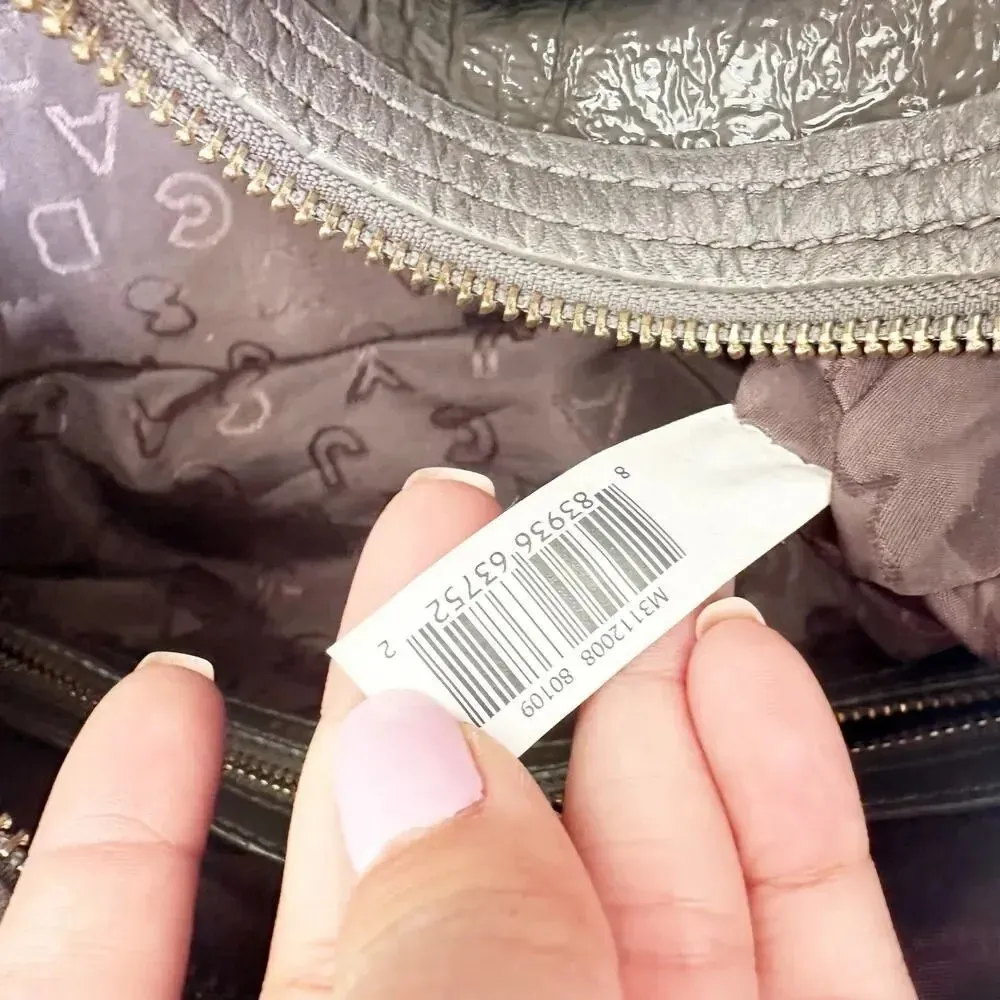 MARC MARC JACOBS Totally Turnlock Shine Lil Shifty Duffle Purse Detachable Strap - Image 8