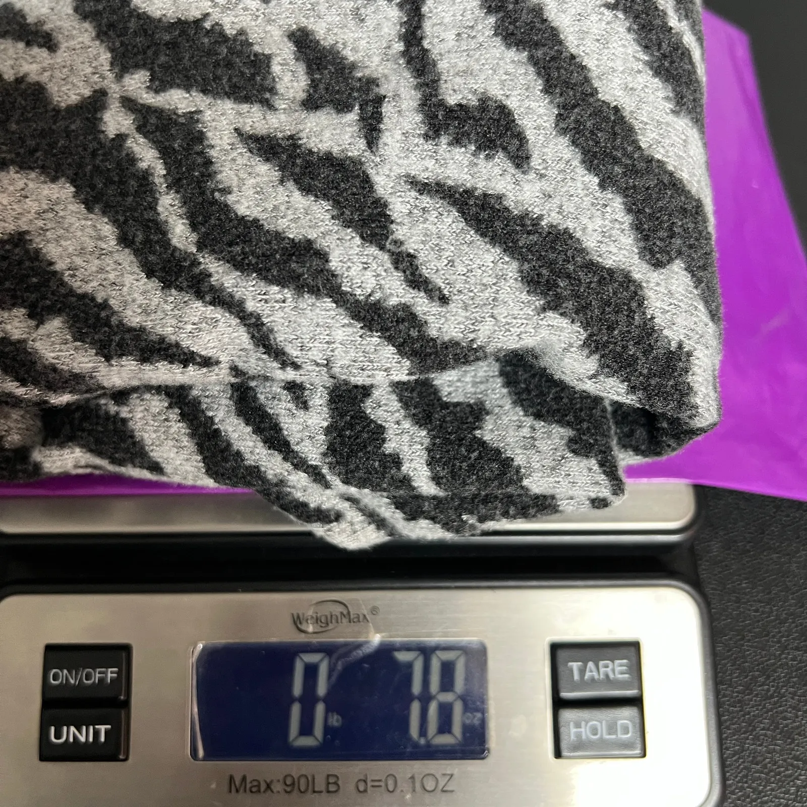 Coin 1804 Anthro Tiger Print Women's Pullover Sweater Size Large Black - Image 10