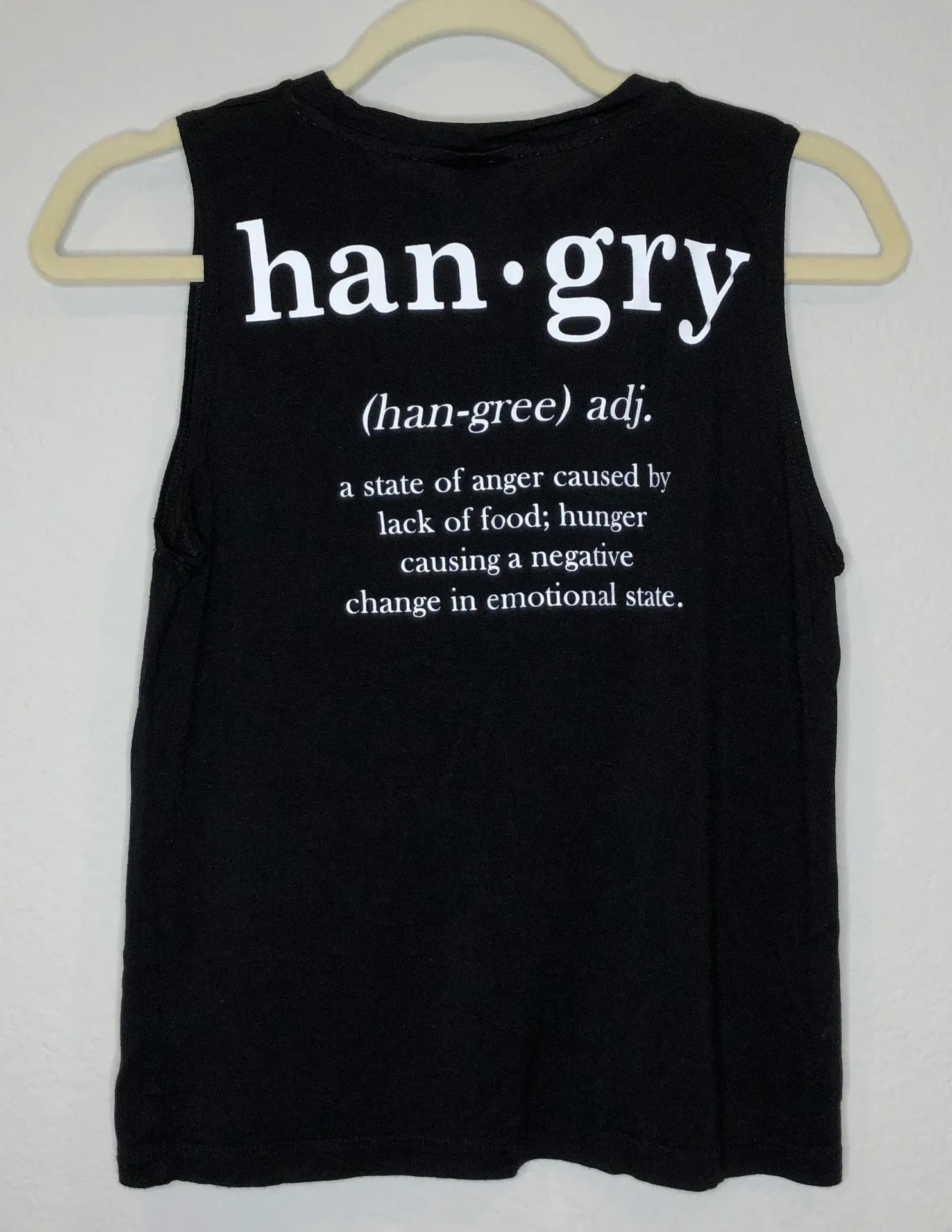 Dirty Laundry ’Hangry’ Muscle Tank - Image 2