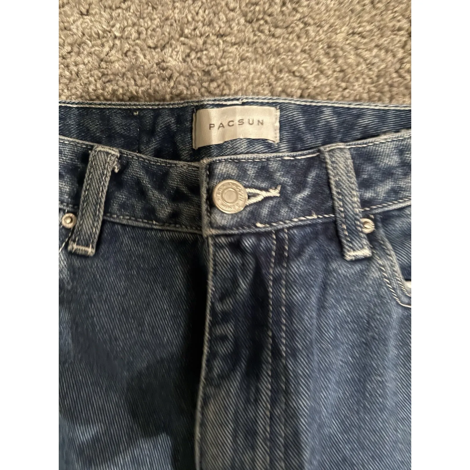 Pacsun 90's Boyfriend High-Rise Relaxed Leg Pants, Size 25 - Image 11
