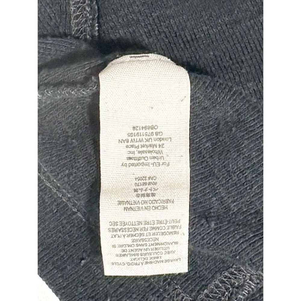 Free People Women's Don't Forget Me Button‎ Pullover Shirt Top Black Size Medium - Image 8