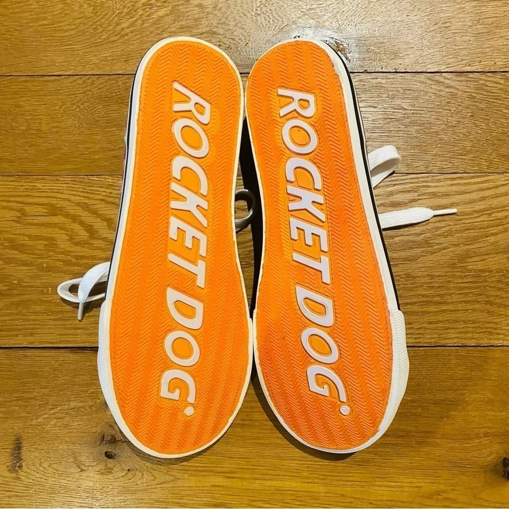 Rocket Dog Jazzin rainbow lace ups size 8.5 NEW - Image 9