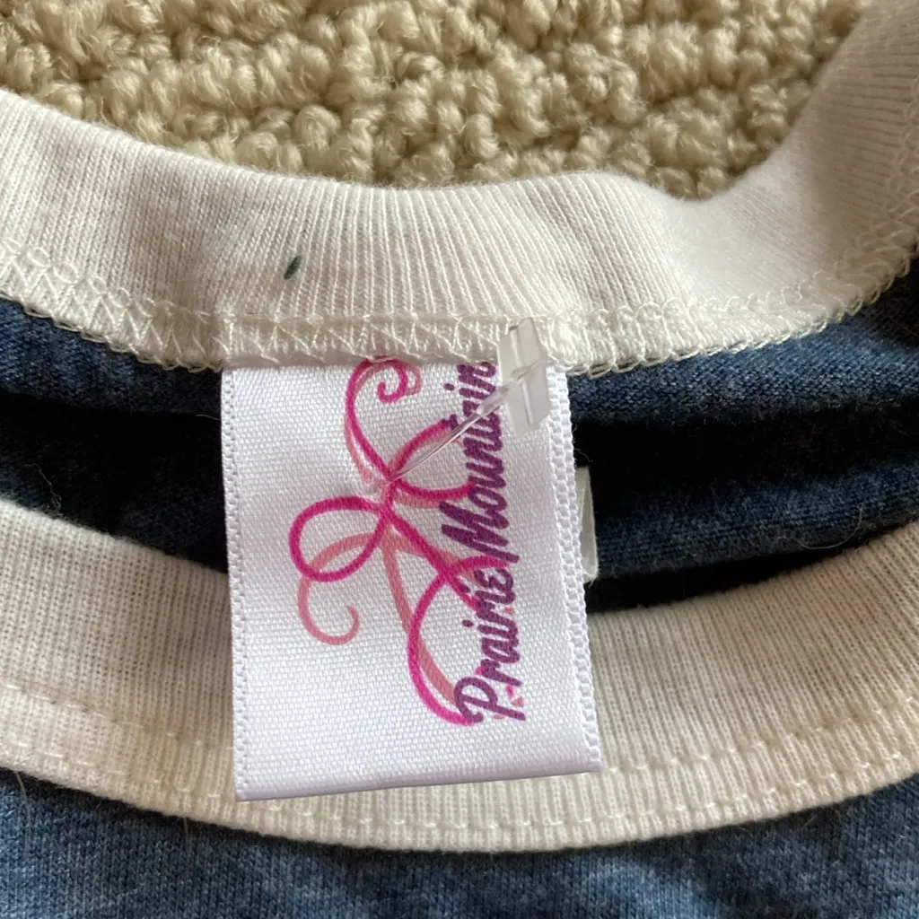 NEW Sea Lion Caves Oregon Women’s Baseball T-Shirt Navy Blue Grey Small NWOT - Image 7