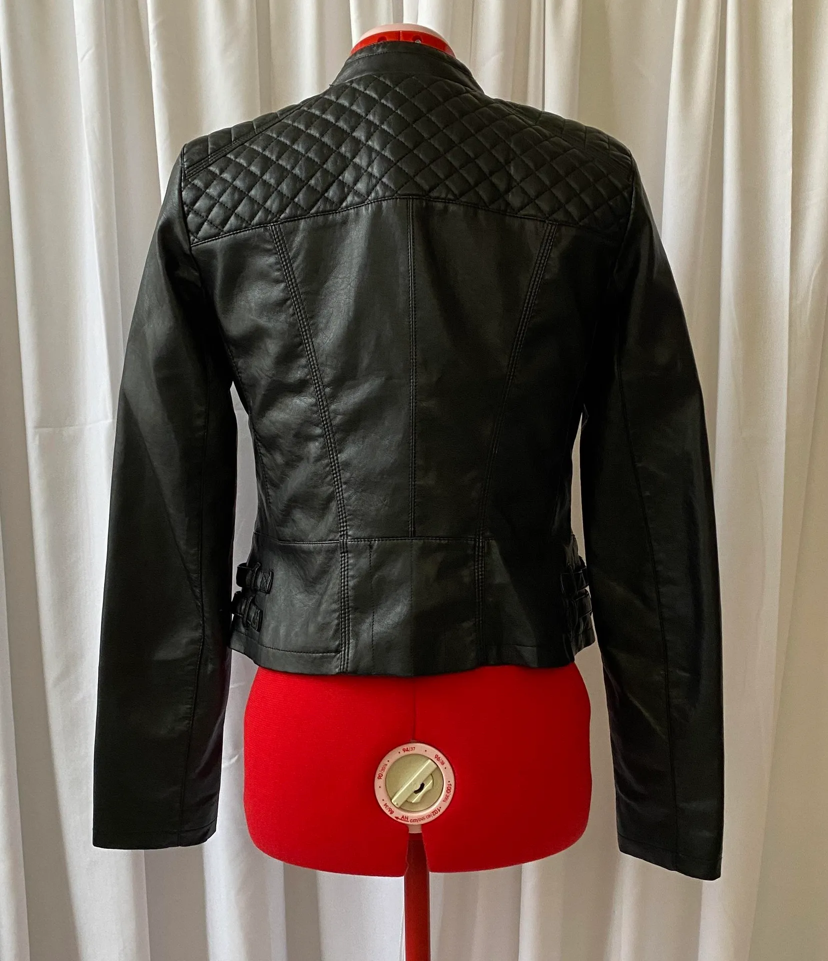 New York & Company Vegan Leather Jacket  - Image 5